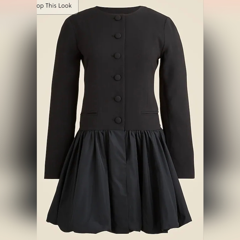 J. Crew Women's Lady jacket mixy dress #97